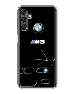 Чехол для Samsung Galaxy A25 (A256) с картинкой «Минималистичный принт BMW M3» Чехол для Samsung Galaxy A25 (A256) с картинкой «Минималистичный принт BMW M3»