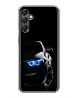 Чехол для Samsung Galaxy A25 (A256) с картинкой «BMW — ночной взгляд» Чехол для Samsung Galaxy A25 (A256) с картинкой «BMW — ночной взгляд»