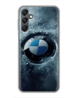 Чехол для Samsung Galaxy A25 (A256) с картинкой «Логотип BMW — лед» Чехол для Samsung Galaxy A25 (A256) с картинкой «Логотип BMW — лед»