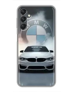 Чехол для Samsung Galaxy A25 (A256) с картинкой «BMW в белом дыму» Чехол для Samsung Galaxy A25 (A256) с картинкой «BMW в белом дыму»
