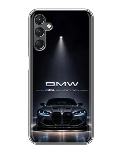 Чехол для Samsung Galaxy A25 (A256) с картинкой «BMW сквозь ночной город» Чехол для Samsung Galaxy A25 (A256) с картинкой «BMW сквозь ночной город»