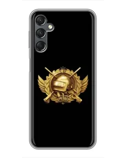 Чехол для Samsung Galaxy A25 (A256) с картинкой «PUBG — оранжевый градиент» Чехол для Samsung Galaxy A25 (A256) с картинкой «PUBG — оранжевый градиент»