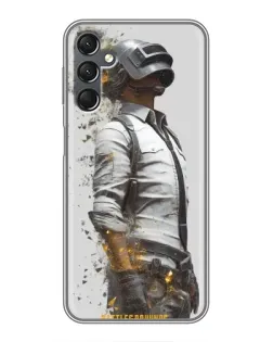 Чехол для Samsung Galaxy A25 (A256) с картинкой «PUBG — боец в пыли» Чехол для Samsung Galaxy A25 (A256) с картинкой «PUBG — боец в пыли»