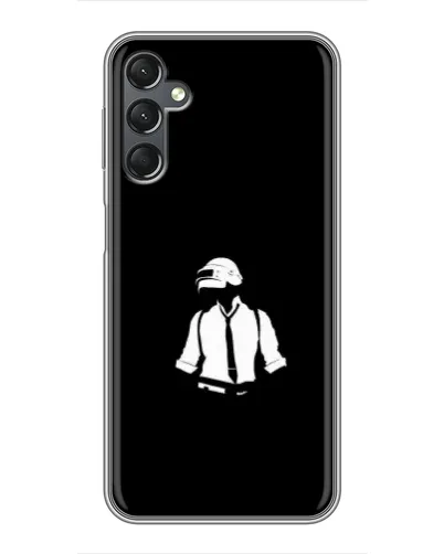 Чехол для Samsung Galaxy A25 (A256) с картинкой «PUBG — белый шлем» Чехол для Samsung Galaxy A25 (A256) с картинкой «PUBG — белый шлем»