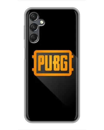 Чехол для Samsung Galaxy A25 (A256) с картинкой «PUBG — рамка лого» Чехол для Samsung Galaxy A25 (A256) с картинкой «PUBG — рамка лого»