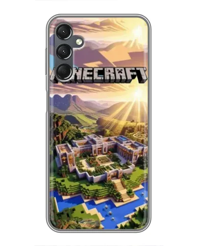 Чехол для Samsung Galaxy A25 (A256) с картинкой «Minecraft панорама» Чехол для Samsung Galaxy A25 (A256) с картинкой «Minecraft панорама»