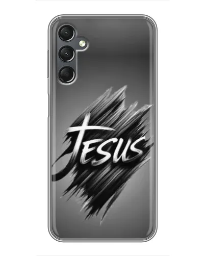 Чехол для Samsung Galaxy A25 (A256) с картинкой «Надпись Jesus Graffiti»