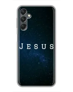 Чехол для Samsung Galaxy A25 (A256) с картинкой «Звездное небо Jesus»