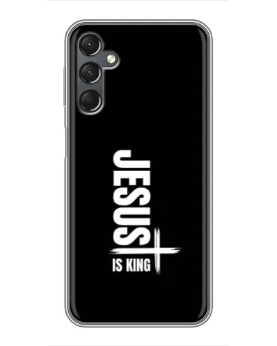 Чехол для Samsung Galaxy A25 (A256) с картинкой «Вертикаль веры Jesus»