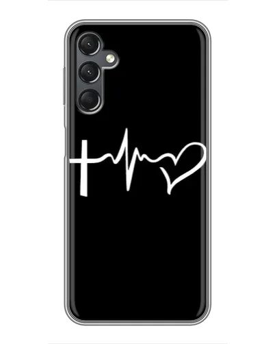 Чехол для Samsung Galaxy A25 (A256) с картинкой «Пульс веры» Чехол для Samsung Galaxy A25 (A256) с картинкой «Пульс веры»