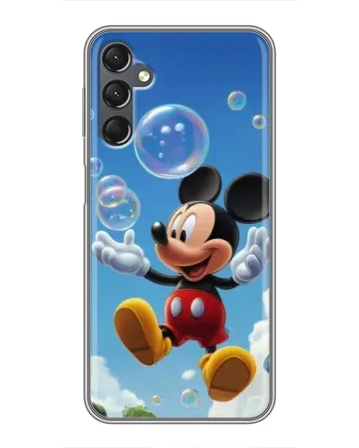 Чехол для Samsung Galaxy A25 (A256) с картинкой «Mickey и мыльные пузыри» Чехол для Samsung Galaxy A25 (A256) с картинкой «Mickey и мыльные пузыри»