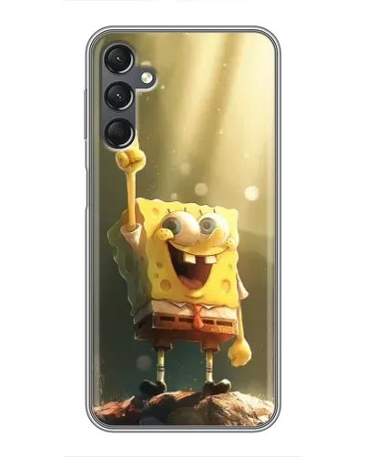 Чехол для Samsung Galaxy A25 (A256) с картинкой «Сияющий Спанч Боб» Чехол для Samsung Galaxy A25 (A256) с картинкой «Сияющий Спанч Боб»