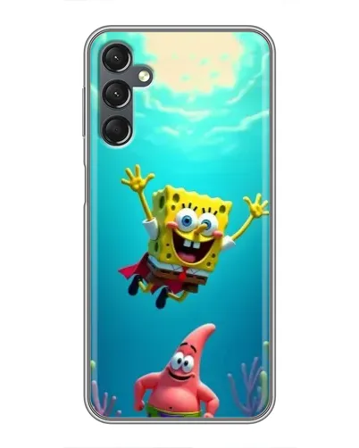 Чехол для Samsung Galaxy A25 (A256) с картинкой «Спанч Боб под водой» Чехол для Samsung Galaxy A25 (A256) с картинкой «Спанч Боб под водой»