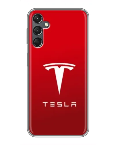 Чехол для Samsung Galaxy A25 (A256) с картинкой «Tesla Red Classic»
