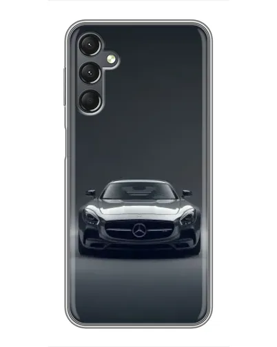 Чехол для Samsung Galaxy A25 (A256) с картинкой «Mercedes на черном»