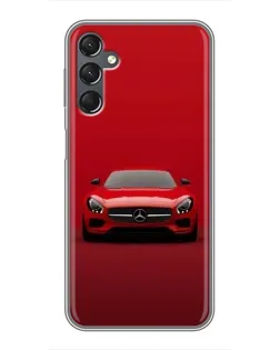 Чехол для Samsung Galaxy A25 (A256) с картинкой «Красный Mercedes AMG»