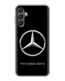Чехол для Samsung Galaxy A25 (A256) с картинкой «Mercedes Silver Logo»