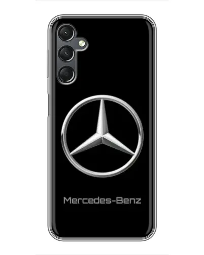 Чехол для Samsung Galaxy A25 (A256) с картинкой «Mercedes Silver Logo»