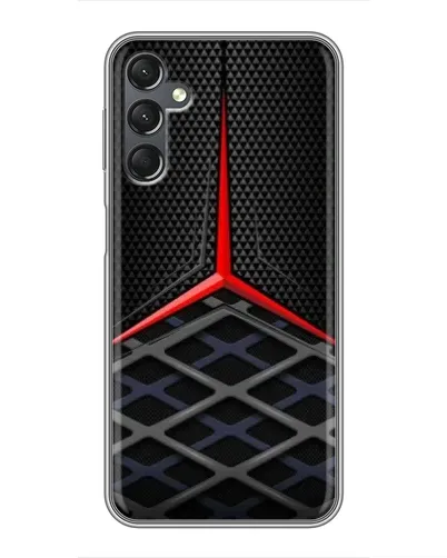 Чехол для Samsung Galaxy A25 (A256) с картинкой «Mercedes Carbon Grid»