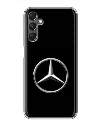 Чехол для Samsung Galaxy A25 (A256) с картинкой «Mercedes классический лого»