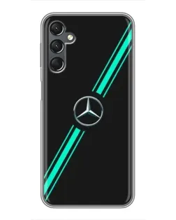 Чехол для Samsung Galaxy A25 (A256) с картинкой «Спортивные линии Mercedes» Чехол для Samsung Galaxy A25 (A256) с картинкой «Спортивные линии Mercedes»