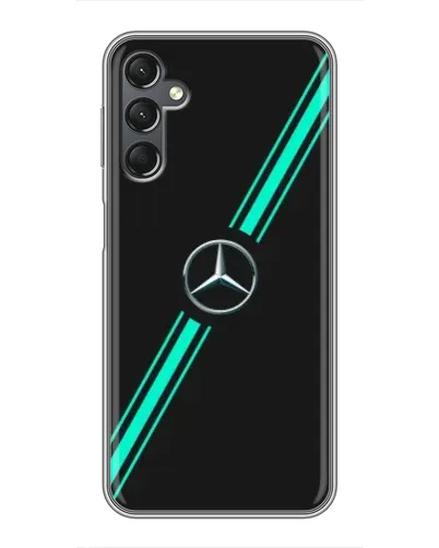 Чехол для Samsung Galaxy A25 (A256) с картинкой «Спортивные линии Mercedes» Чехол для Samsung Galaxy A25 (A256) с картинкой «Спортивные линии Mercedes»