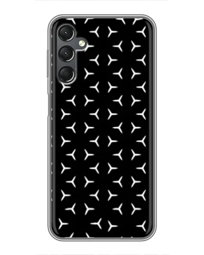 Чехол для Samsung Galaxy A25 (A256) с картинкой «Mercedes паттерн звезд» Чехол для Samsung Galaxy A25 (A256) с картинкой «Mercedes паттерн звезд»