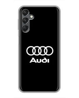 Чохол для Samsung Galaxy A25 (A256) з картинкою «Класичне лого Audi» Чохол для Samsung Galaxy A25 (A256) з картинкою «Класичне лого Audi»