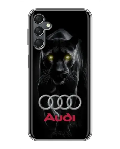 Чехол для Samsung Galaxy A25 (A256) с картинкой «Пантера и Audi»