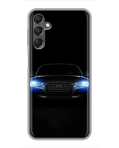 Чехол для Samsung Galaxy A25 (A256) с картинкой «Audi в неоне»