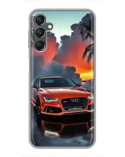 Чохол для Samsung Galaxy A25 (A256) з картинкою «Audi — захід сонця» Чохол для Samsung Galaxy A25 (A256) з картинкою «Audi — захід сонця»