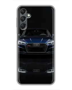 Чохол для Samsung Galaxy A25 (A256) з картинкою «Audi — нічне відображення» Чохол для Samsung Galaxy A25 (A256) з картинкою «Audi — нічне відображення»
