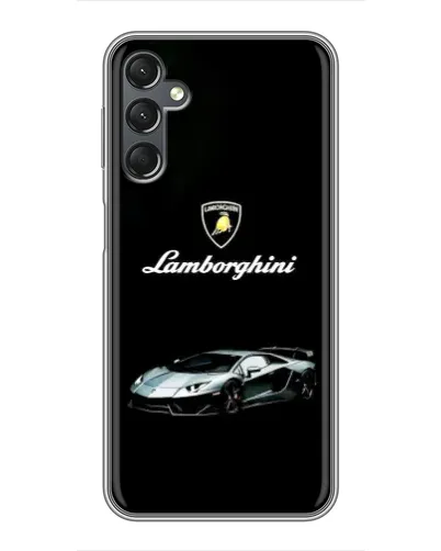 Чехол для Samsung Galaxy A25 (A256) с картинкой «Логотип Lamborghini классика»