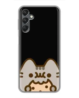 Чехол для Samsung Galaxy A25 (A256) с картинкой «Пушин на черном» Чехол для Samsung Galaxy A25 (A256) с картинкой «Пушин на черном»