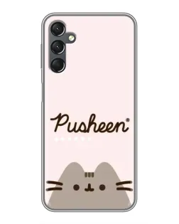 Чехол для Samsung Galaxy A25 (A256) с картинкой «Pusheen логотип» Чехол для Samsung Galaxy A25 (A256) с картинкой «Pusheen логотип»
