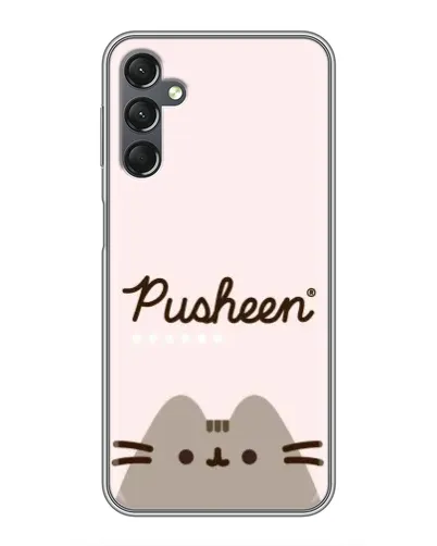 Чехол для Samsung Galaxy A25 (A256) с картинкой «Pusheen логотип» Чехол для Samsung Galaxy A25 (A256) с картинкой «Pusheen логотип»
