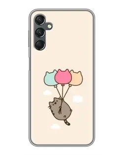 Чехол для Samsung Galaxy A25 (A256) с картинкой «Пушин на шариках» Чехол для Samsung Galaxy A25 (A256) с картинкой «Пушин на шариках»