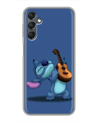 Чехол для Samsung Galaxy A25 (A256) с картинкой «Стич с укулеле»