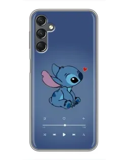 Чехол для Samsung Galaxy A25 (A256) с картинкой «Музыкальный Stitch» Чехол для Samsung Galaxy A25 (A256) с картинкой «Музыкальный Stitch»