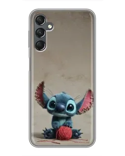 Чехол для Samsung Galaxy A25 (A256) с картинкой «Стич на коричневом фоне» Чехол для Samsung Galaxy A25 (A256) с картинкой «Стич на коричневом фоне»