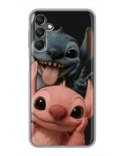 Чехол для Samsung Galaxy A25 (A256) с картинкой «Стич и Ангел» Чехол для Samsung Galaxy A25 (A256) с картинкой «Стич и Ангел»