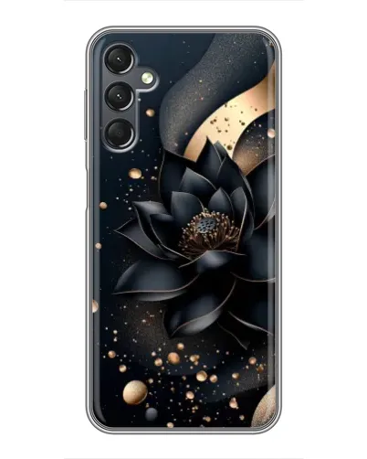 Чехол для Samsung Galaxy A25 (A256) с картинкой «Черный лотос»