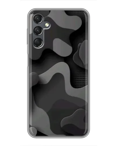 Чехол для Samsung Galaxy A25 (A256) с картинкой «Темный абстрактный камуфляж»