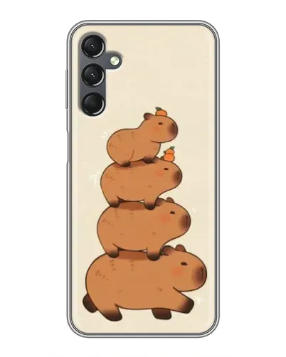 Чехол для Samsung Galaxy A25 (A256) с картинкой «Башня из капибар» Чехол для Samsung Galaxy A25 (A256) с картинкой «Башня из капибар»