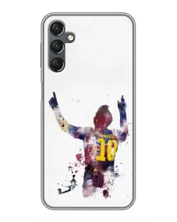 Чехол для Samsung Galaxy A25 (A256) с картинкой «Акварельный Месси Барселона» Чехол для Samsung Galaxy A25 (A256) с картинкой «Акварельный Месси Барселона»