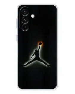Чехол для Samsung Galaxy A26 5G с картинкой «Jordan Gradient Logo»