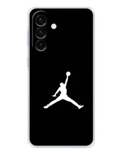 Чехол для Samsung Galaxy A26 5G с картинкой «Jordan Silhouette»