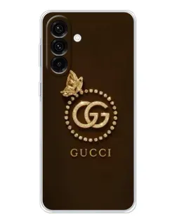 Чехол для Samsung Galaxy A26 5G с картинкой «Gucci — золотая бабочка» Чехол для Samsung Galaxy A26 5G с картинкой «Gucci — золотая бабочка»