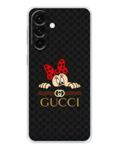 Чехол для Samsung Galaxy A26 5G с картинкой «Минни Маус Gucci — черный» Чехол для Samsung Galaxy A26 5G с картинкой «Минни Маус Gucci — черный»