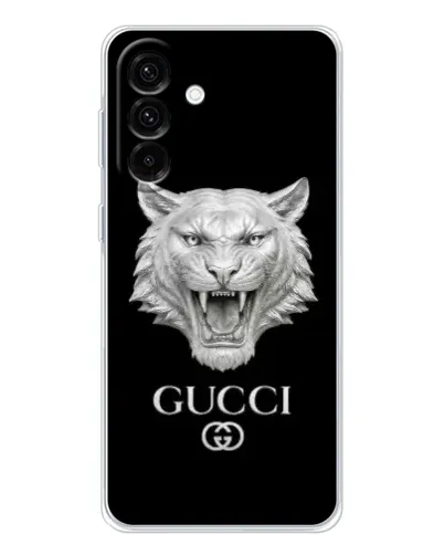 Чехол для Samsung Galaxy A26 5G с картинкой «Gucci — серебряный лев» Чехол для Samsung Galaxy A26 5G с картинкой «Gucci — серебряный лев»